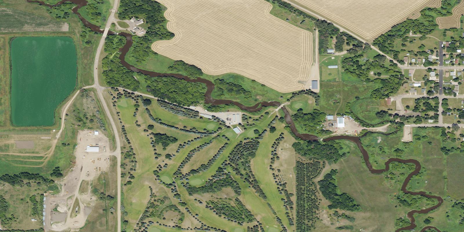 Satellite view of Linton Country Club