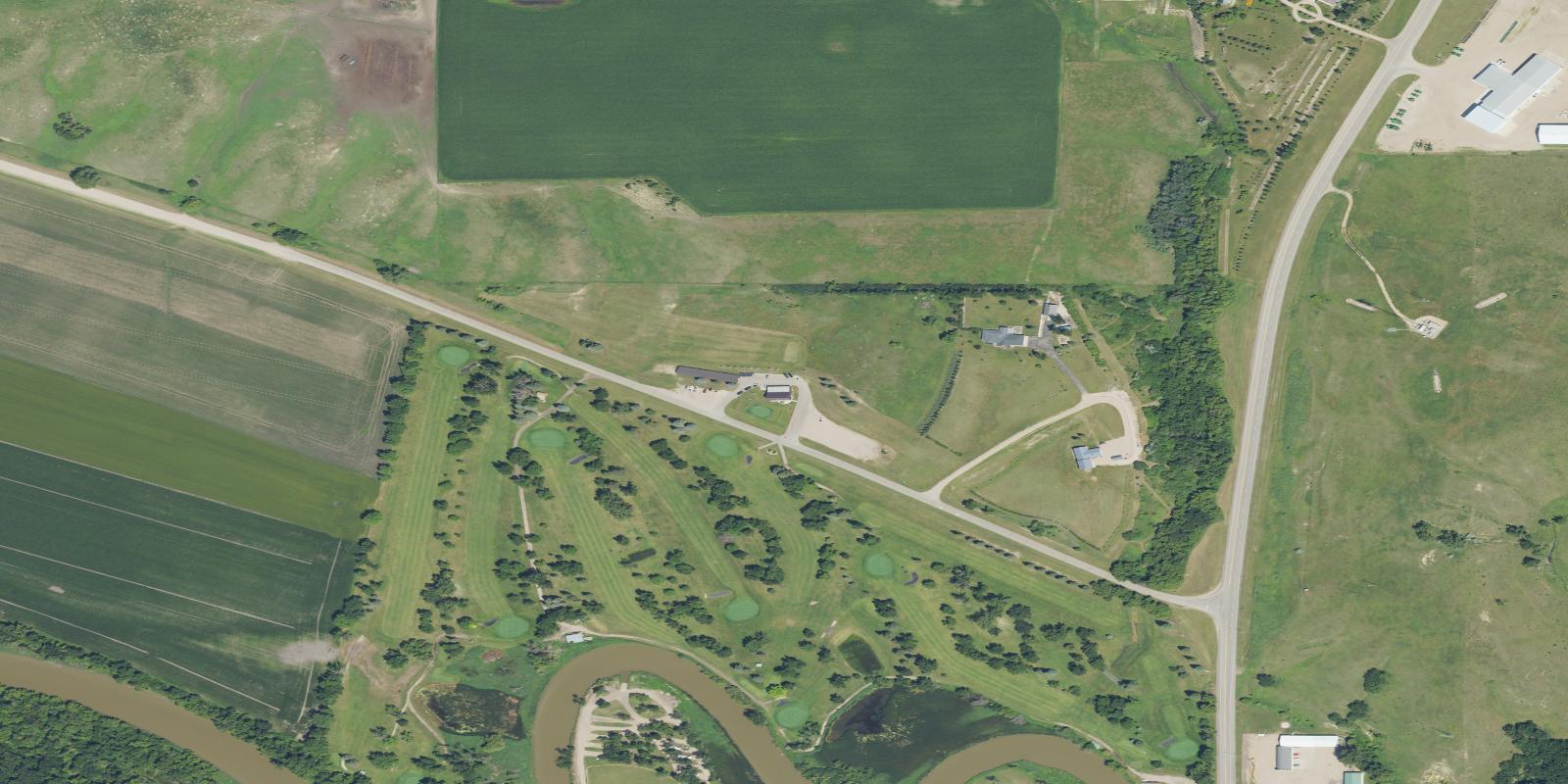 Satellite view of Lisbon Bissell Golf Club