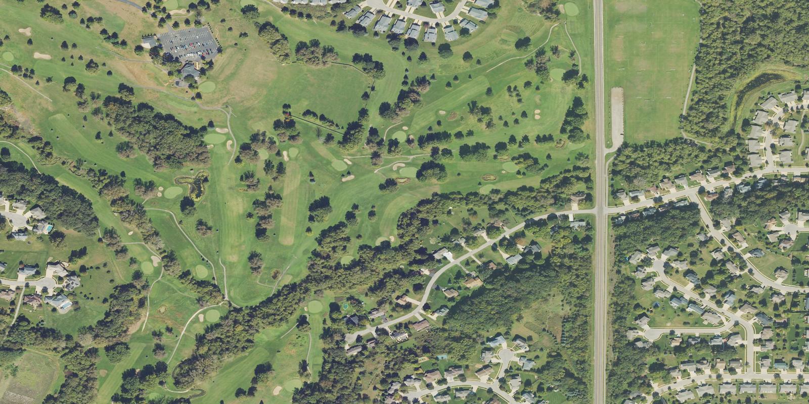 Satellite view of Little Willow Executive Course
