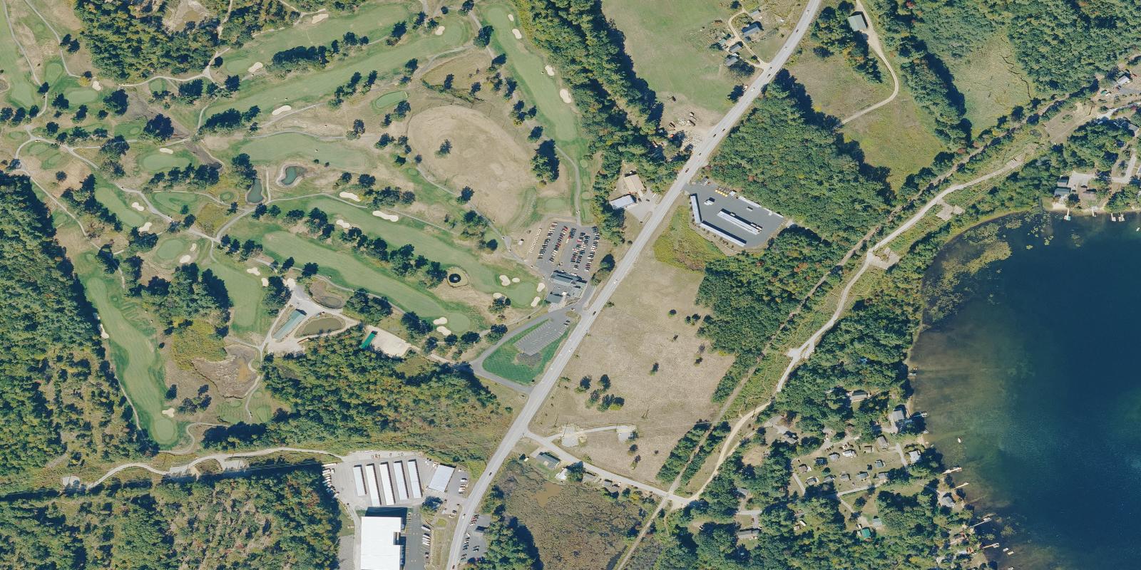 Satellite view of Lochmere Golf & Country Club