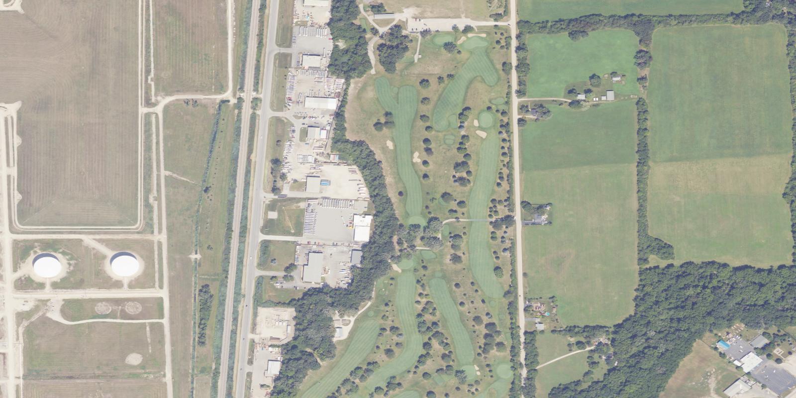 Satellite view of Lockport Golf and Recreation Club