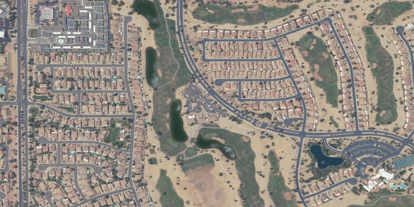 Satellite view of Lone Tree Golf Club
