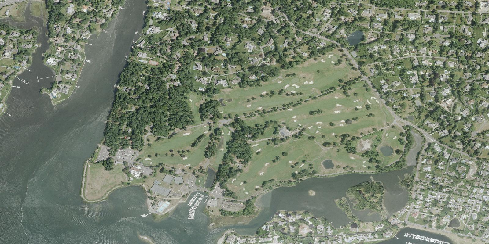 Satellite view of Longshore Club Park Golf Course