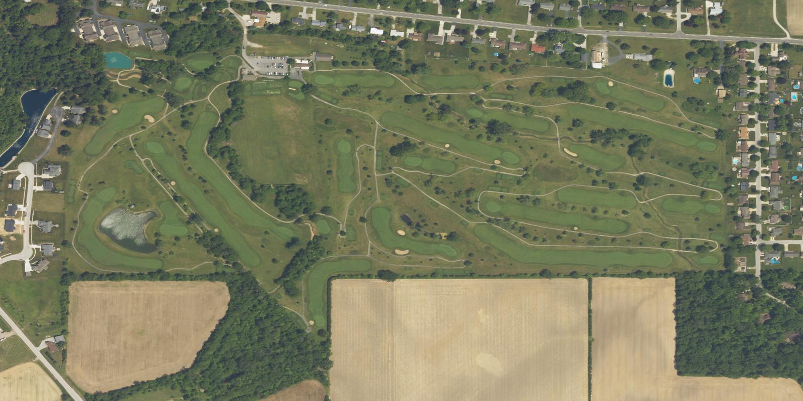 Satellite view of Loudon Meadows Golf Club