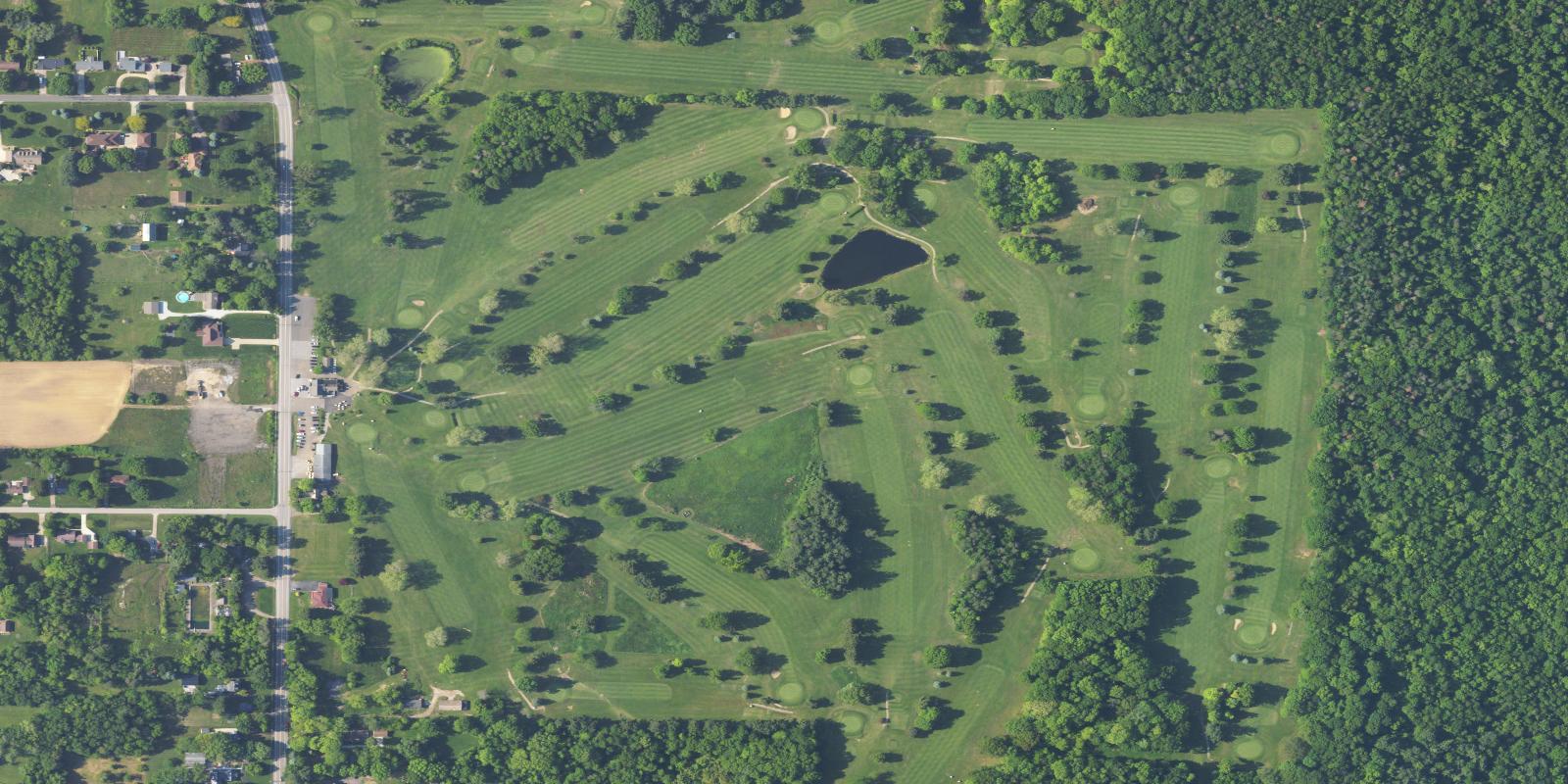 Satellite view of Loyal Oak Golf Course