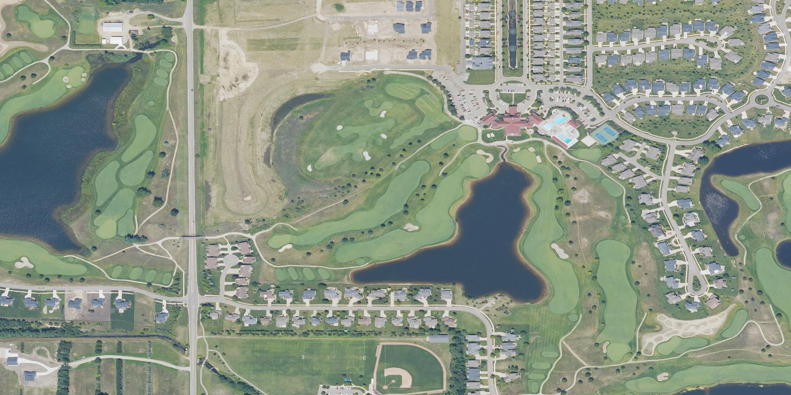 Satellite view of Macatawa Legends Golf & Country Club
