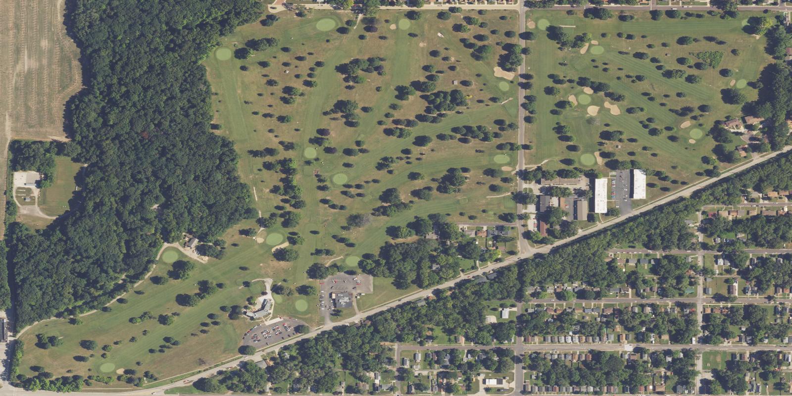 Satellite view of Madison Golf Course