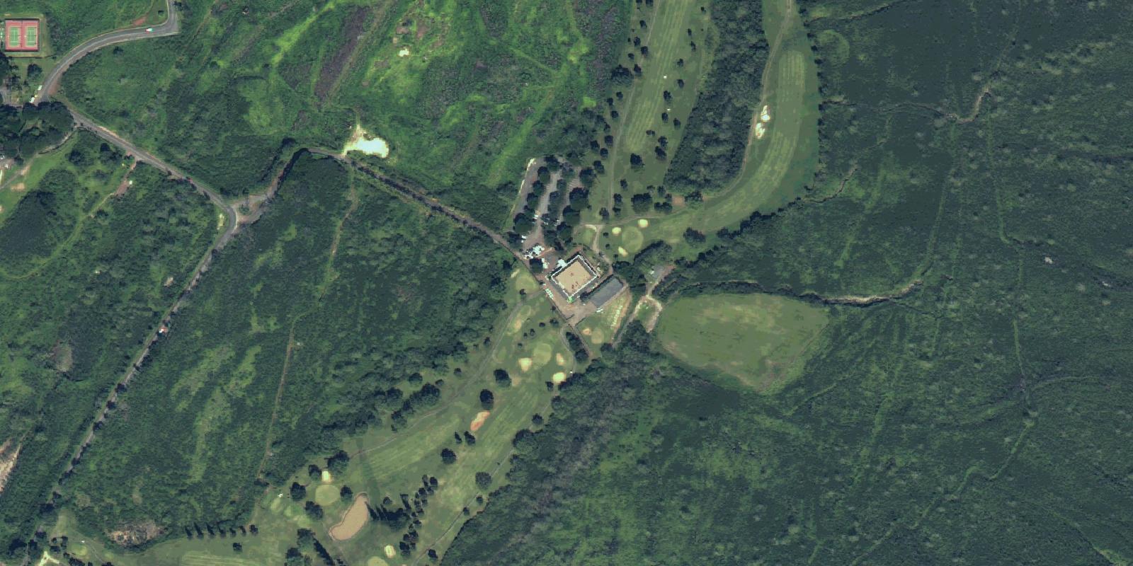 Satellite view of Makaha Valley Country Club