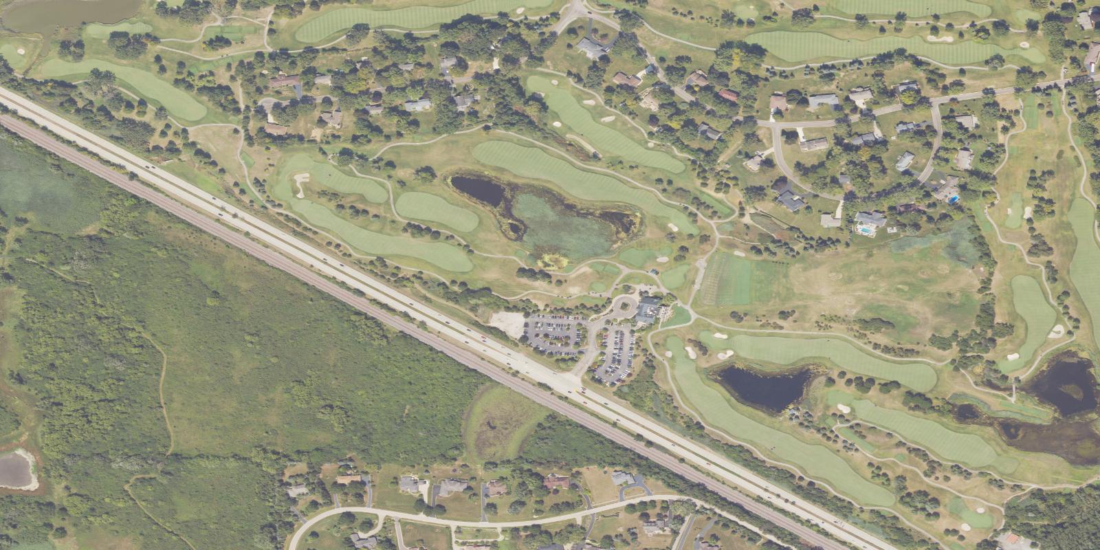 Satellite view of Makray Memorial Golf Club