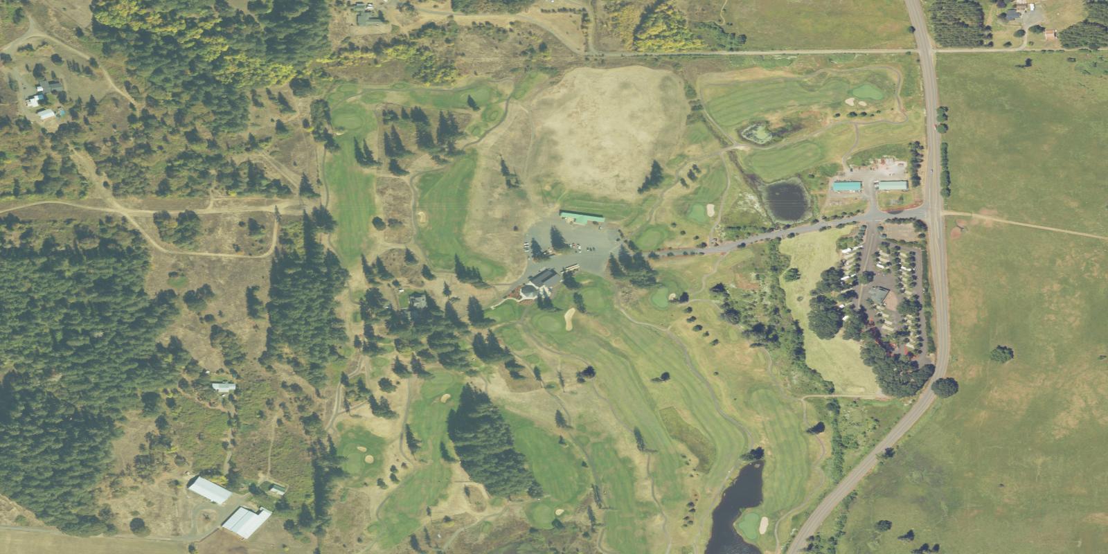 Satellite view of Mallard Creek Golf & RV Resort