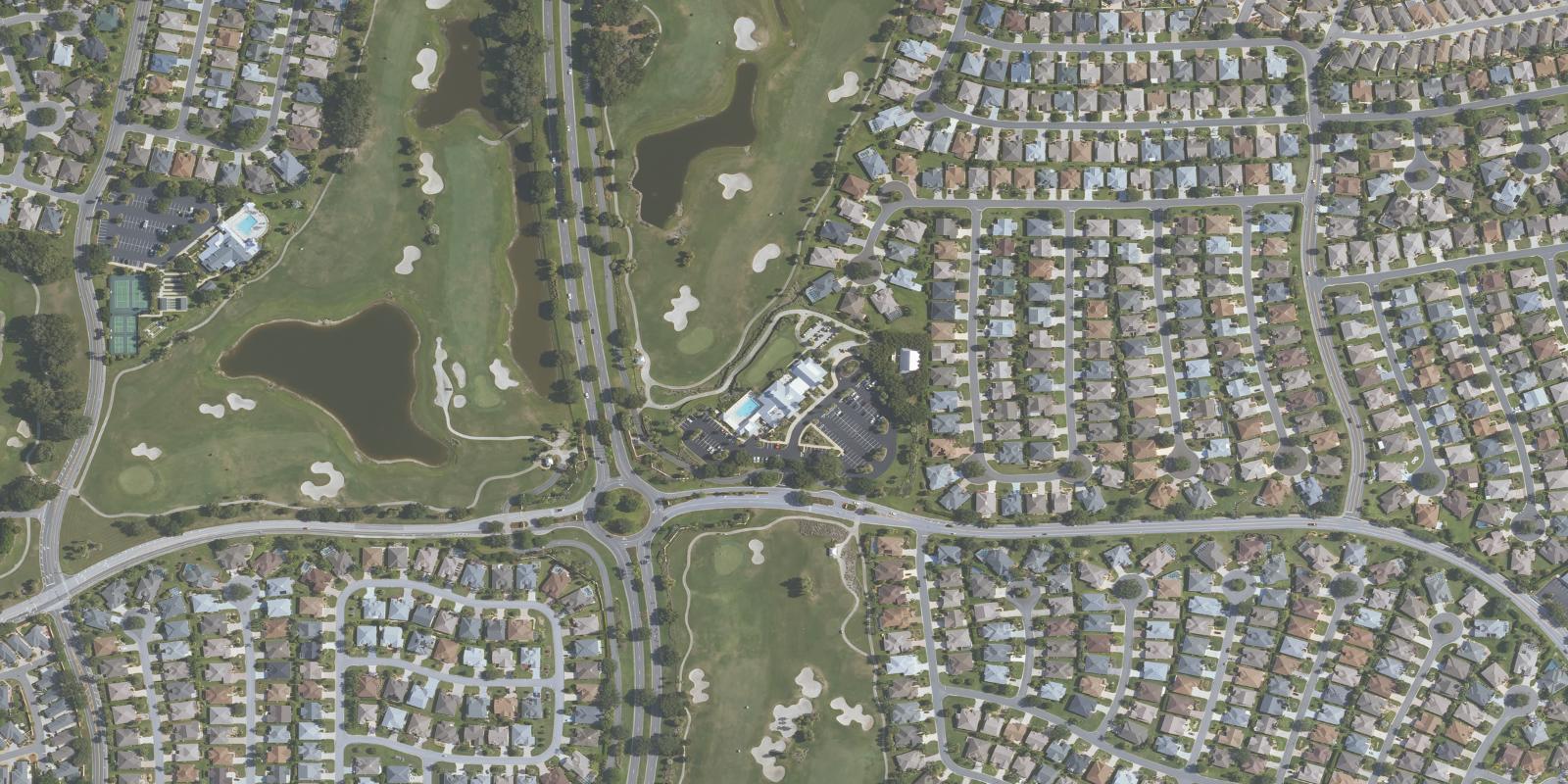Satellite view of Mallory Hills Country Club