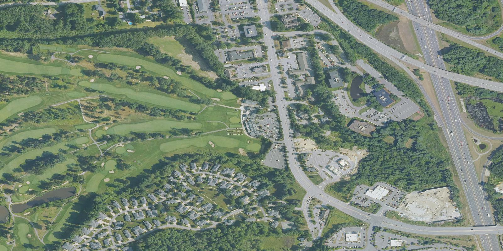 Satellite view of Manchester Country Club (NH)