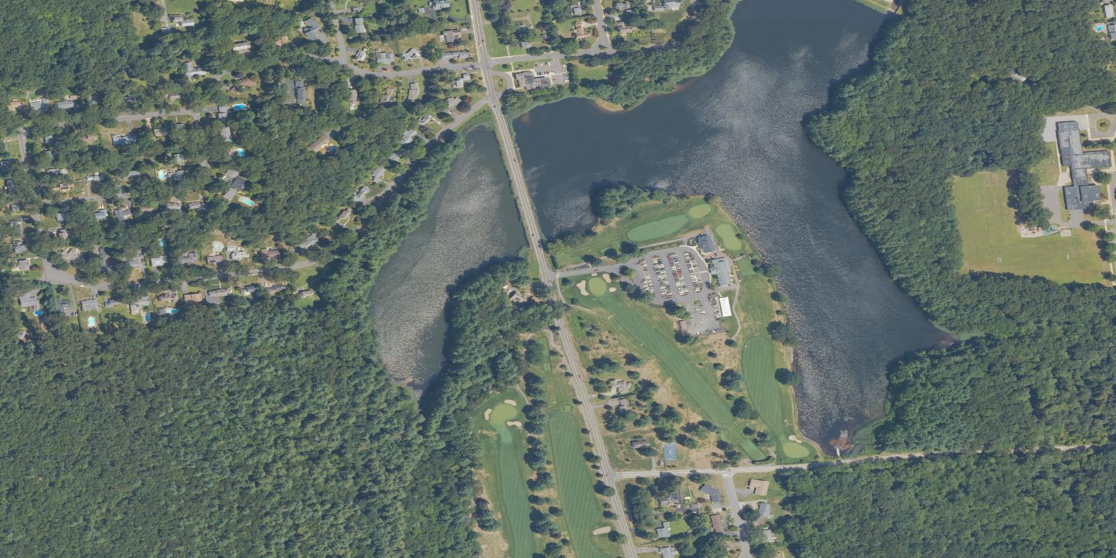 Satellite view of Manchester Country Club