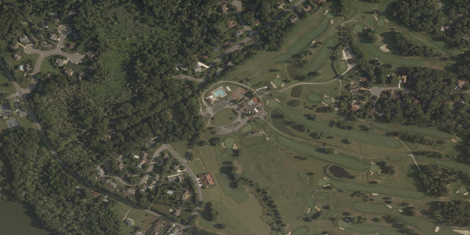 Satellite view of Maple Dale Country Club
