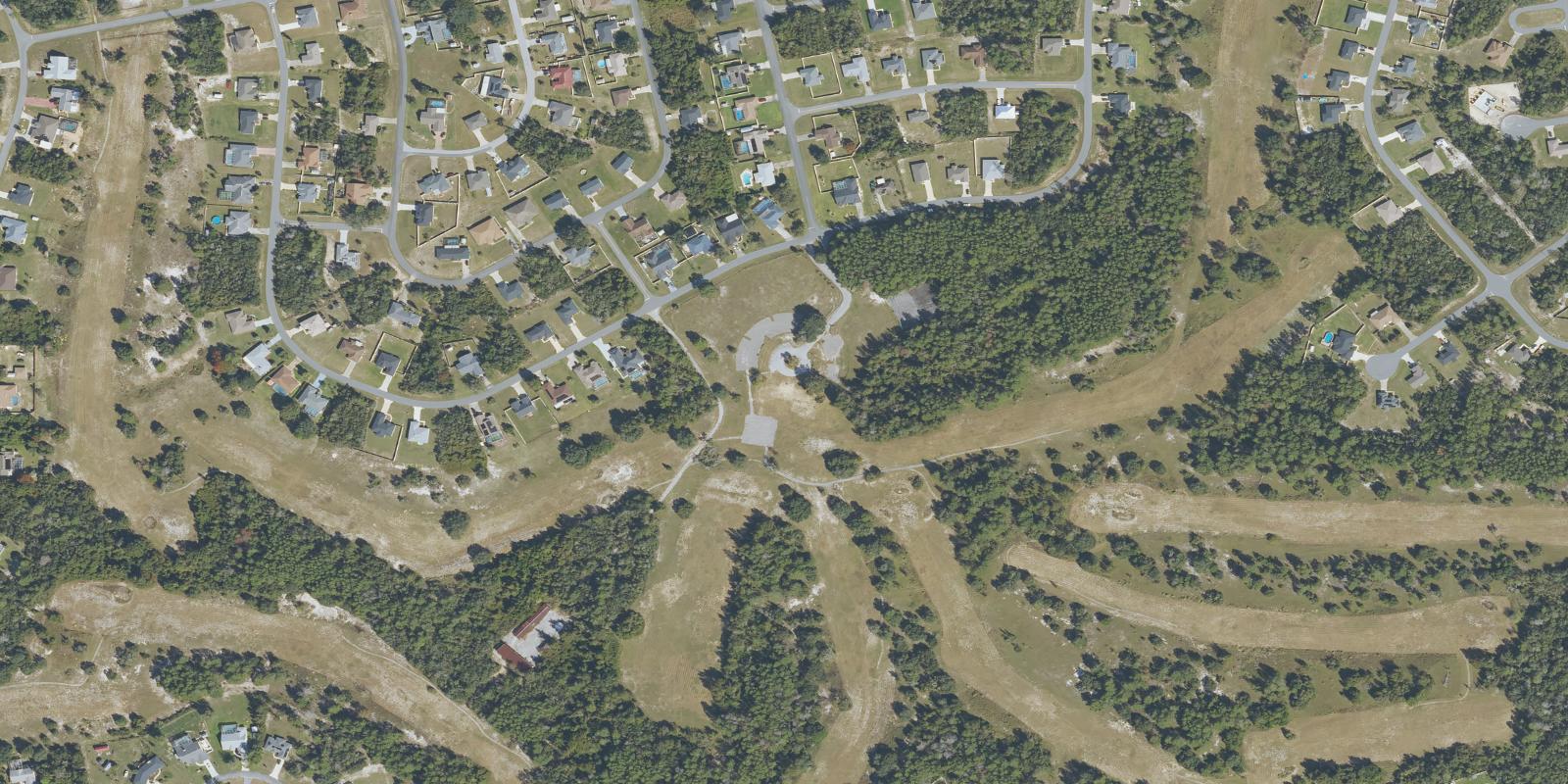 Satellite view of Marion Oaks Country Club
