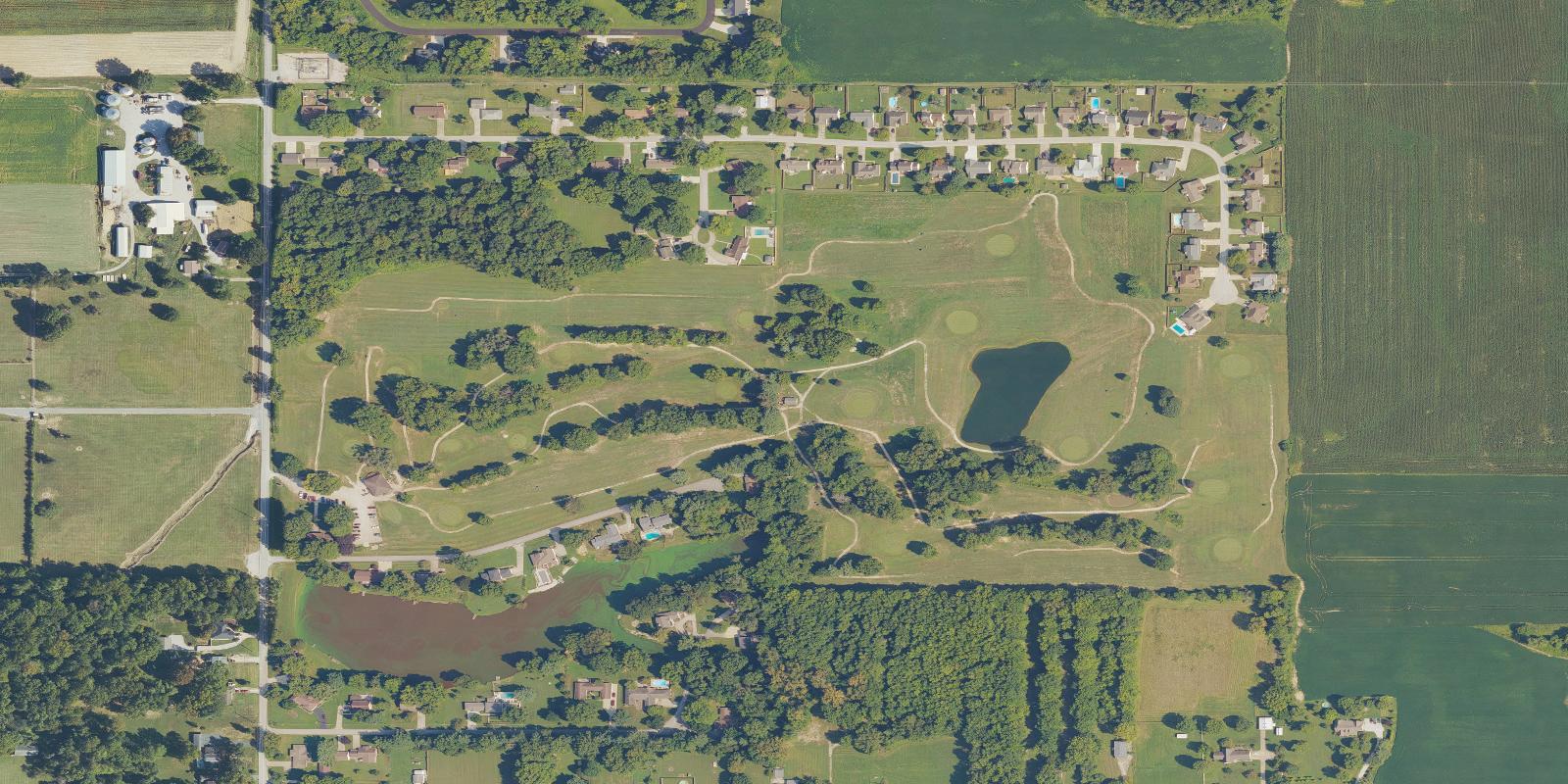 Satellite view of Mark's Par 3