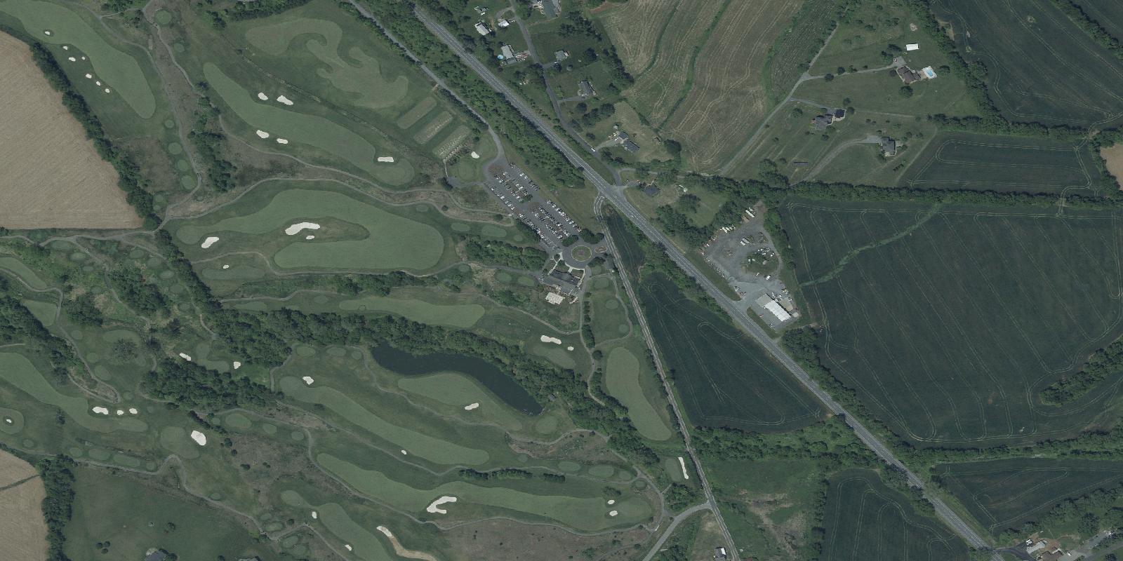 Satellite view of Maryland National Golf Club