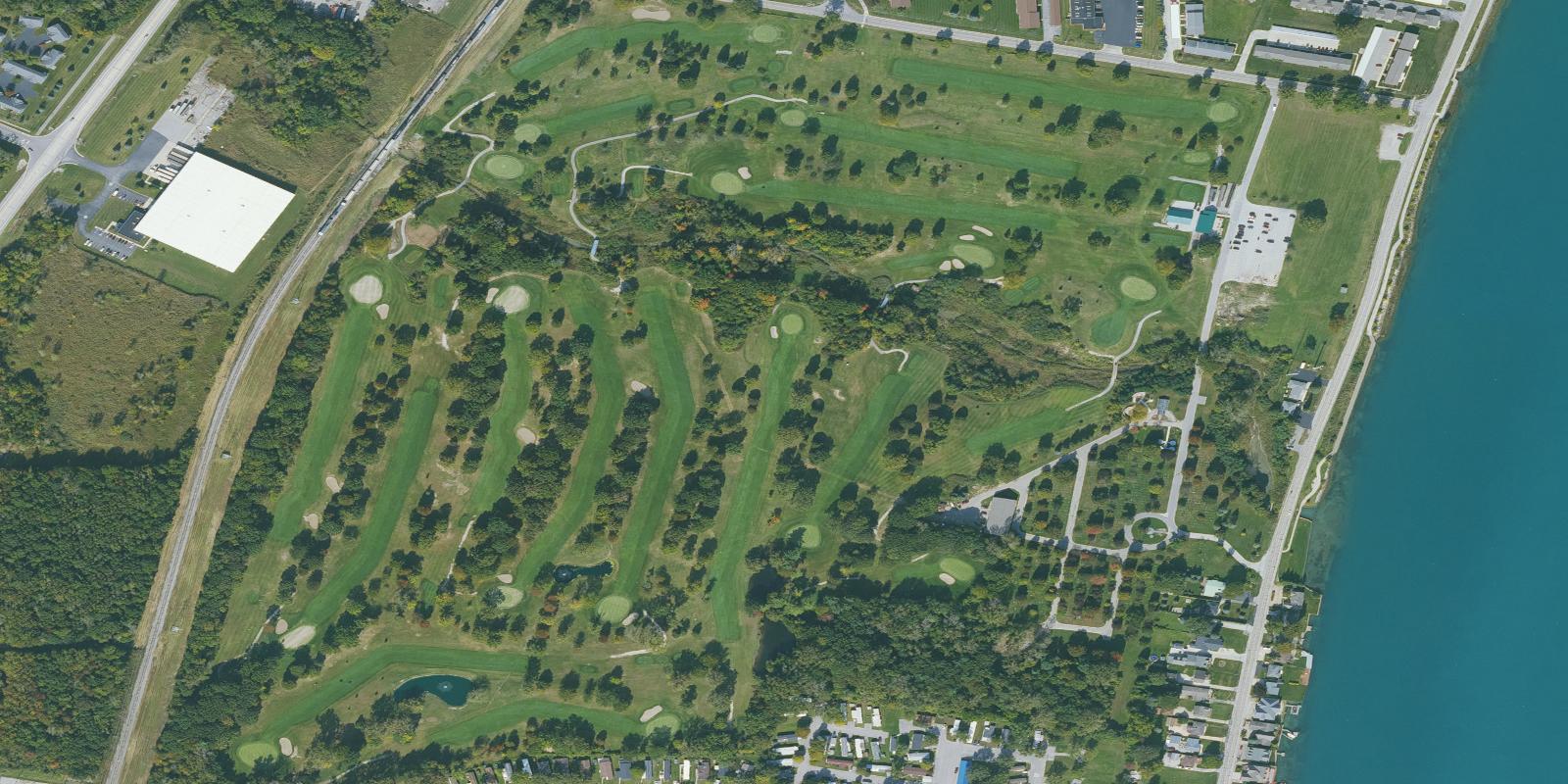 Satellite view of Marysville Golf Course