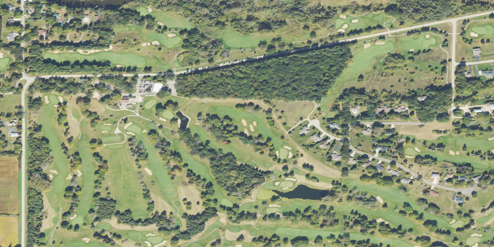 Satellite view of Mascoutin Golf Club