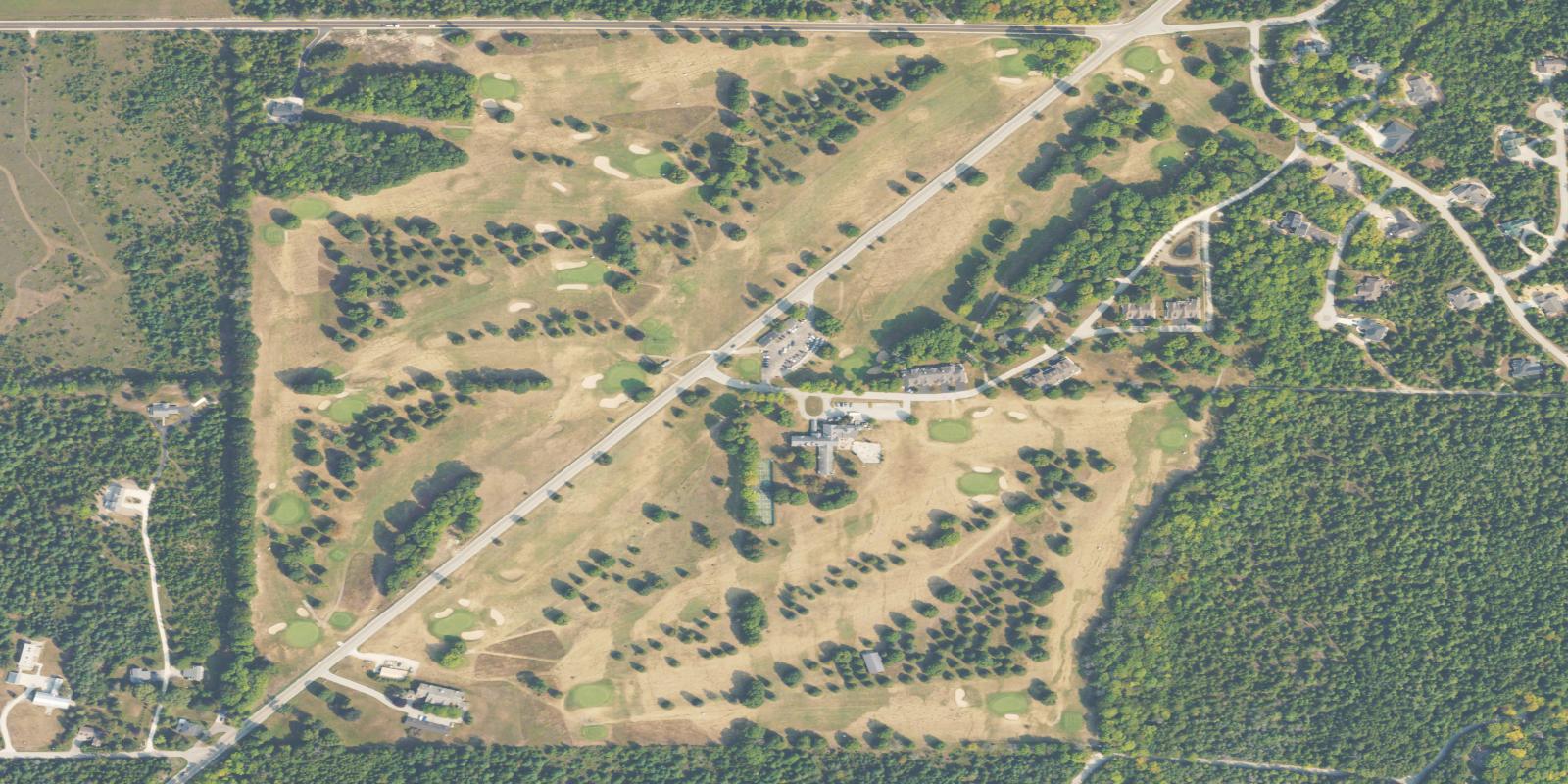 Satellite view of Maxwelton Braes Golf Resort