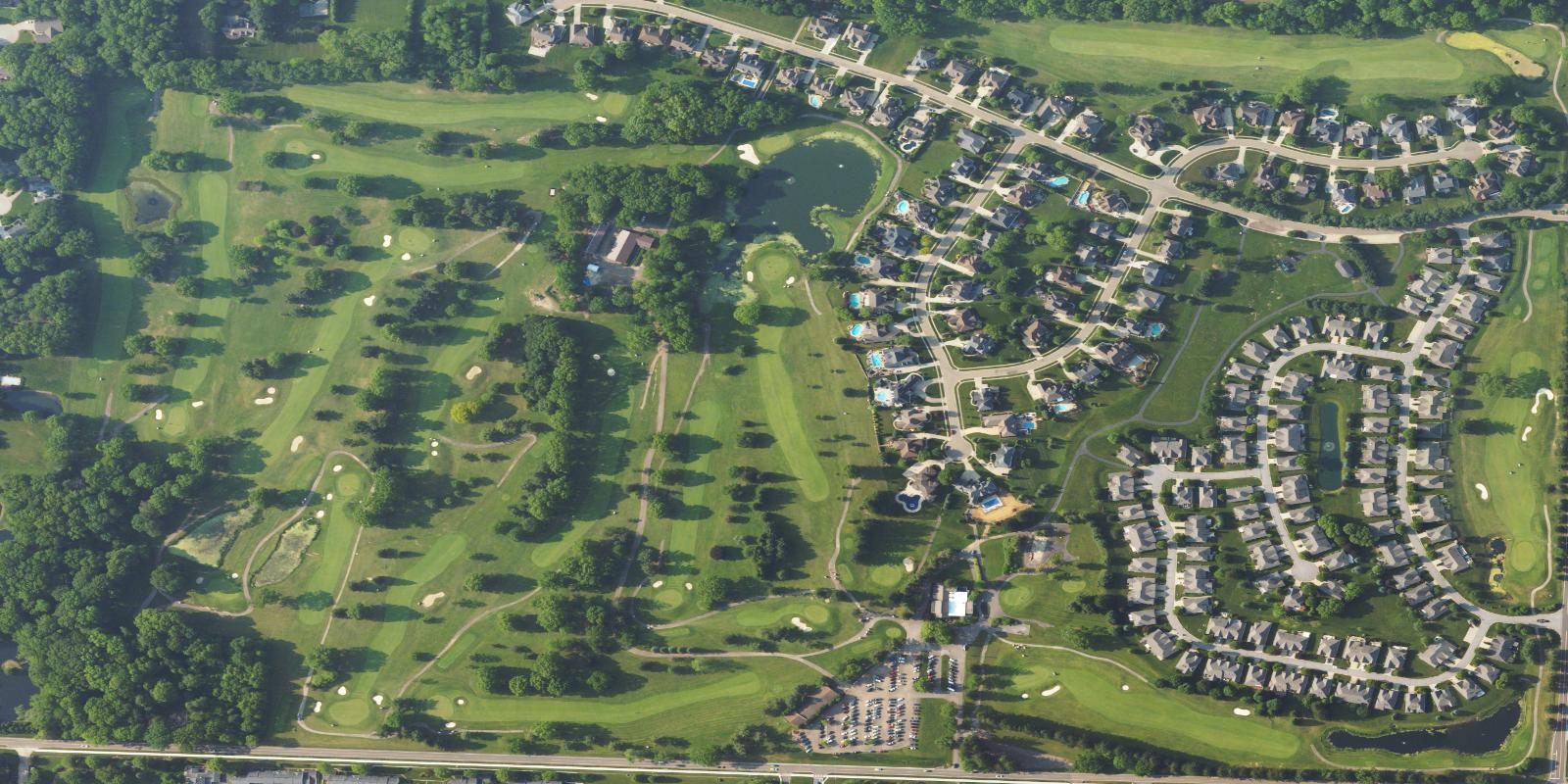 Satellite view of Mayfair Country Club