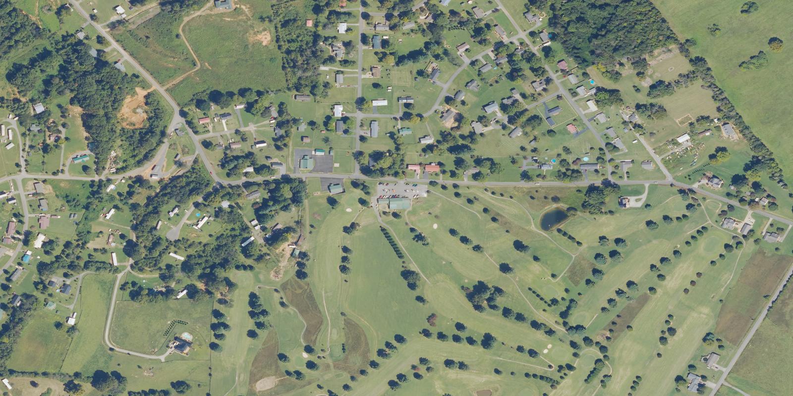 Satellite view of Mc Donald Hills Golf Club