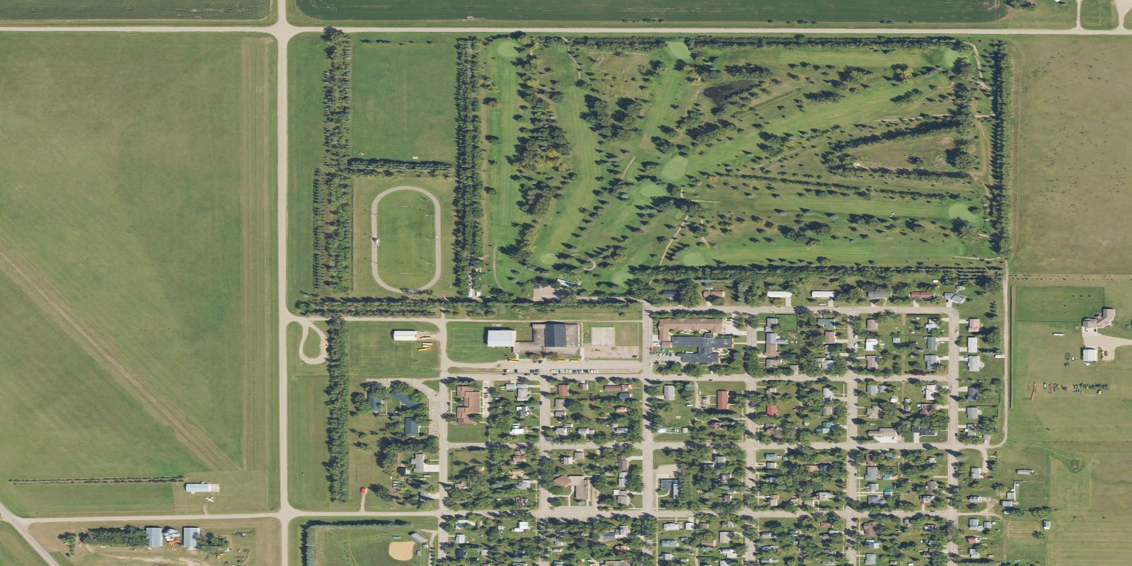Satellite view of Mc Ville Golf Course