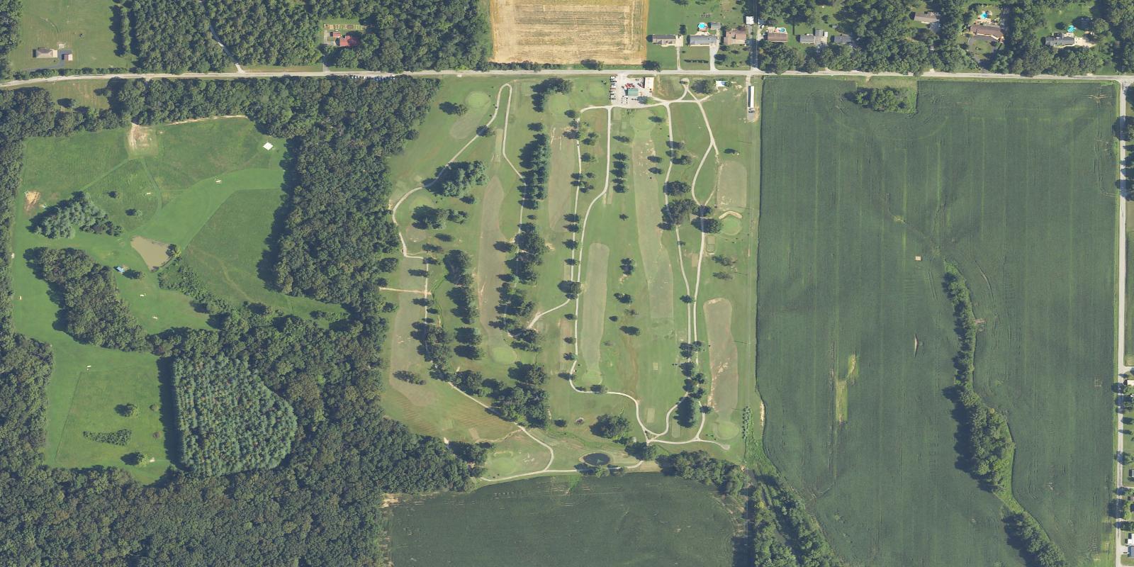 Satellite view of McLeansboro Golf Club