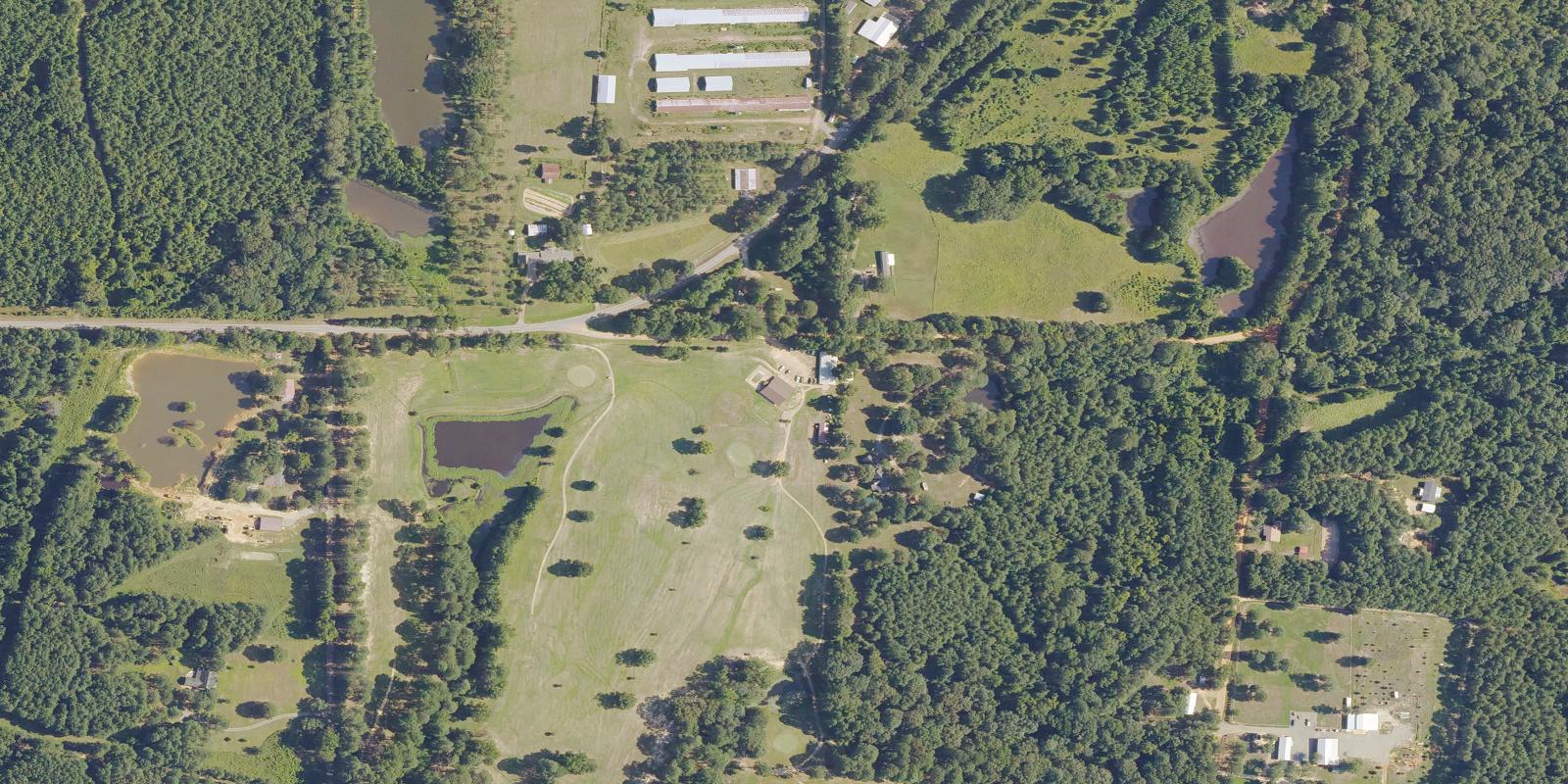 Satellite view of Meadow Lake Golf Club