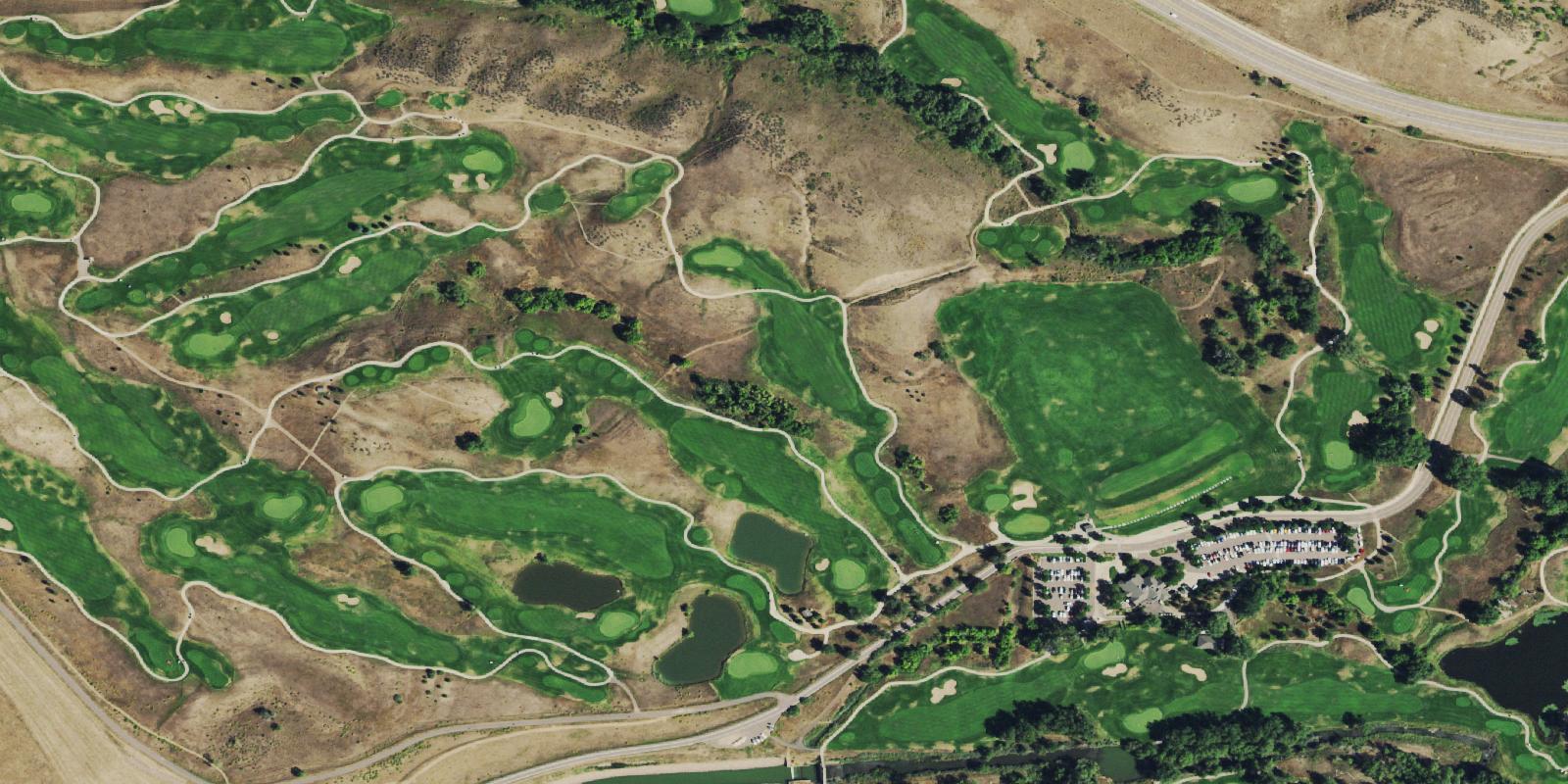 Satellite view of Meadow Links At Fox Hollow At Lakewood