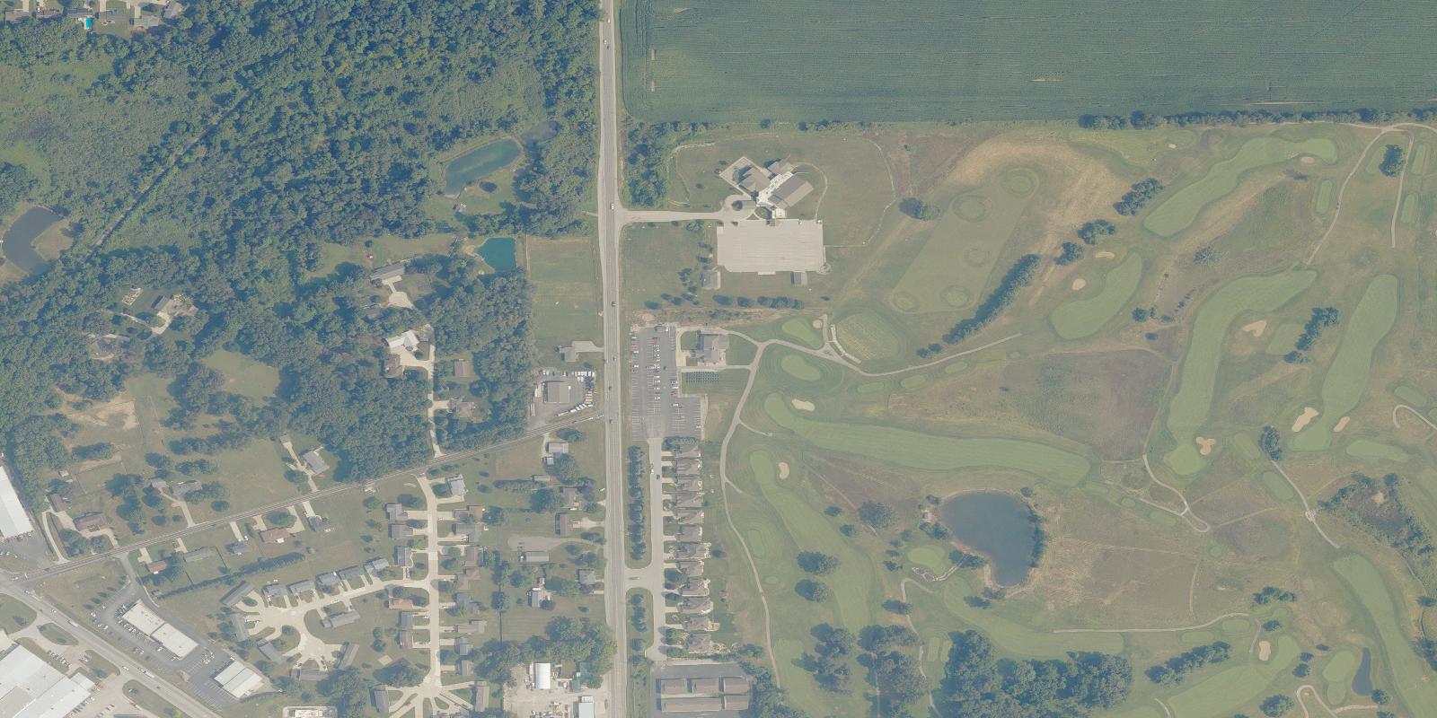 Satellite view of Meadow Valley Golf Club