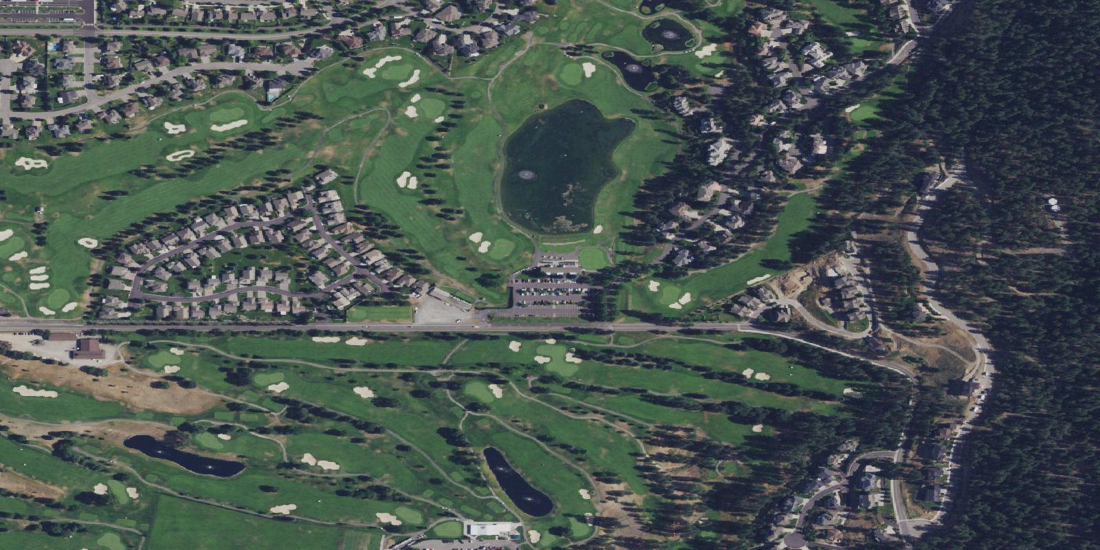 Satellite view of Meadow Wood Golf Course