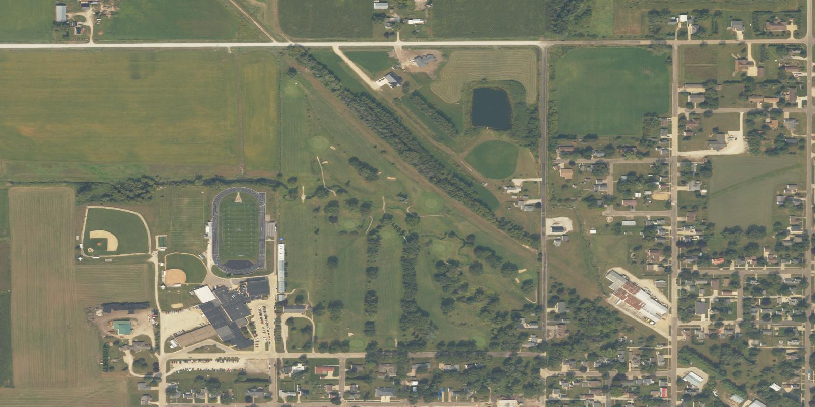Satellite view of Meadowbrook Country Club