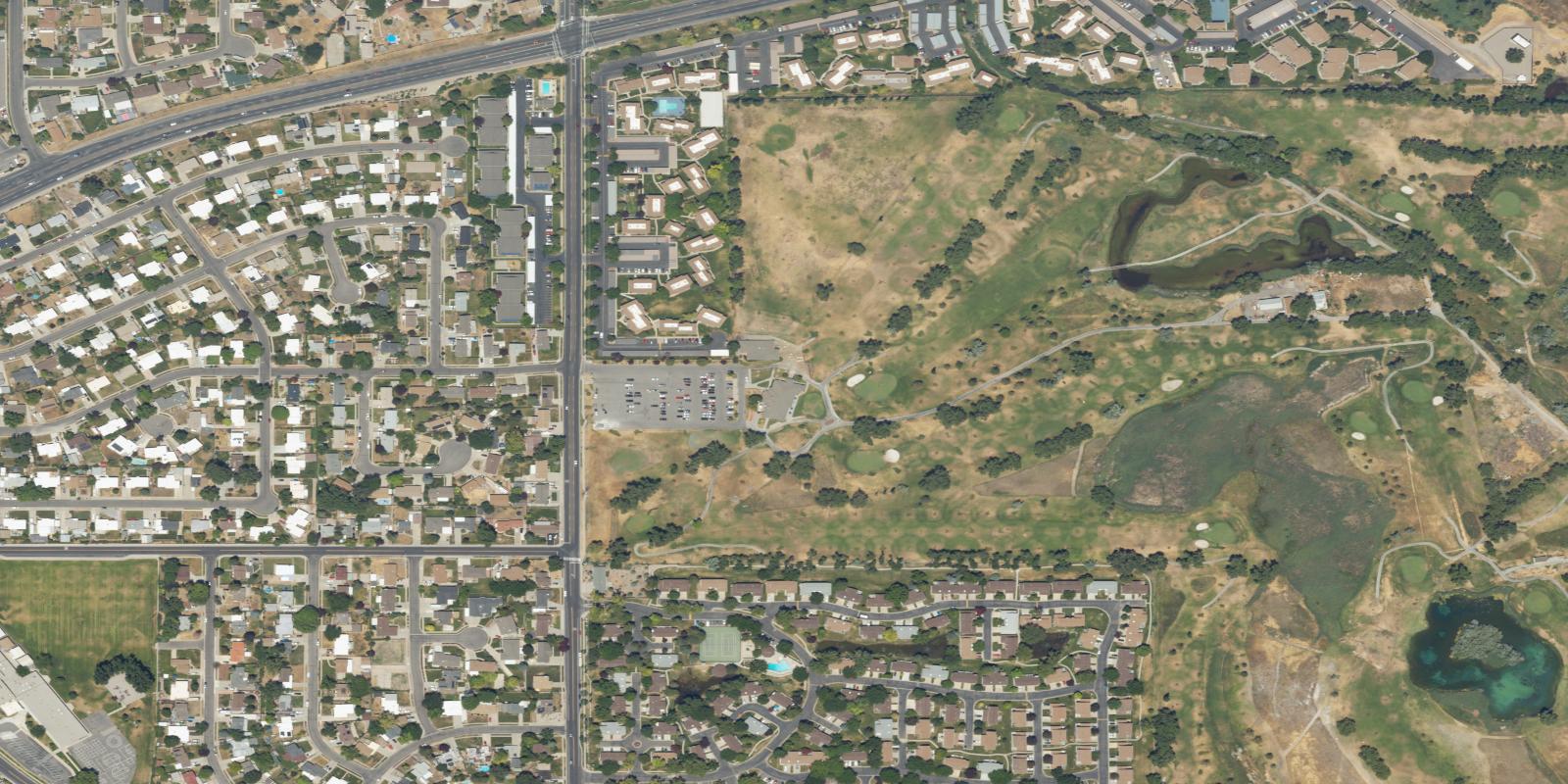Satellite view of Meadowbrook Golf Club