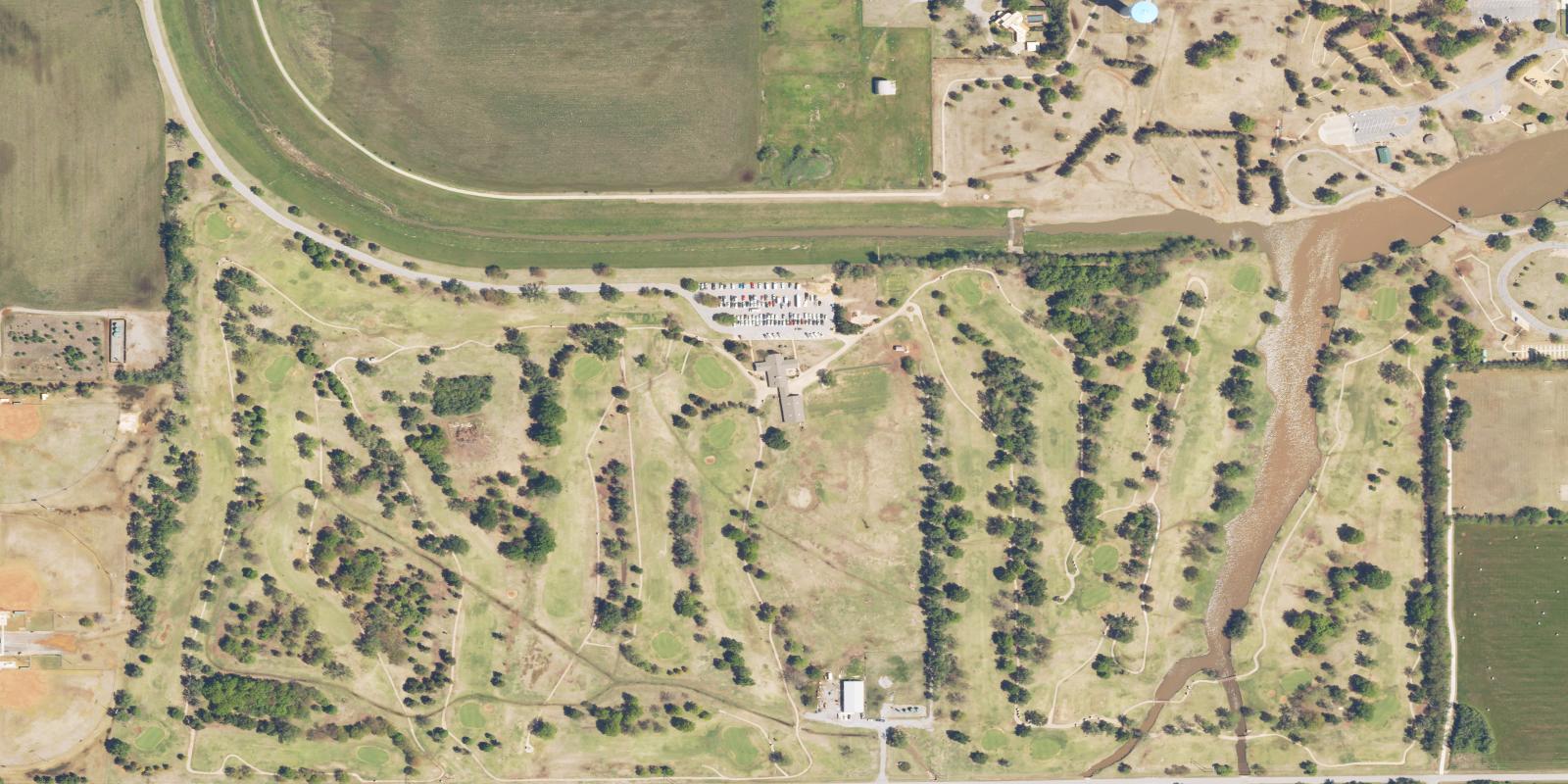 Satellite view of Meadowlake Golf Course