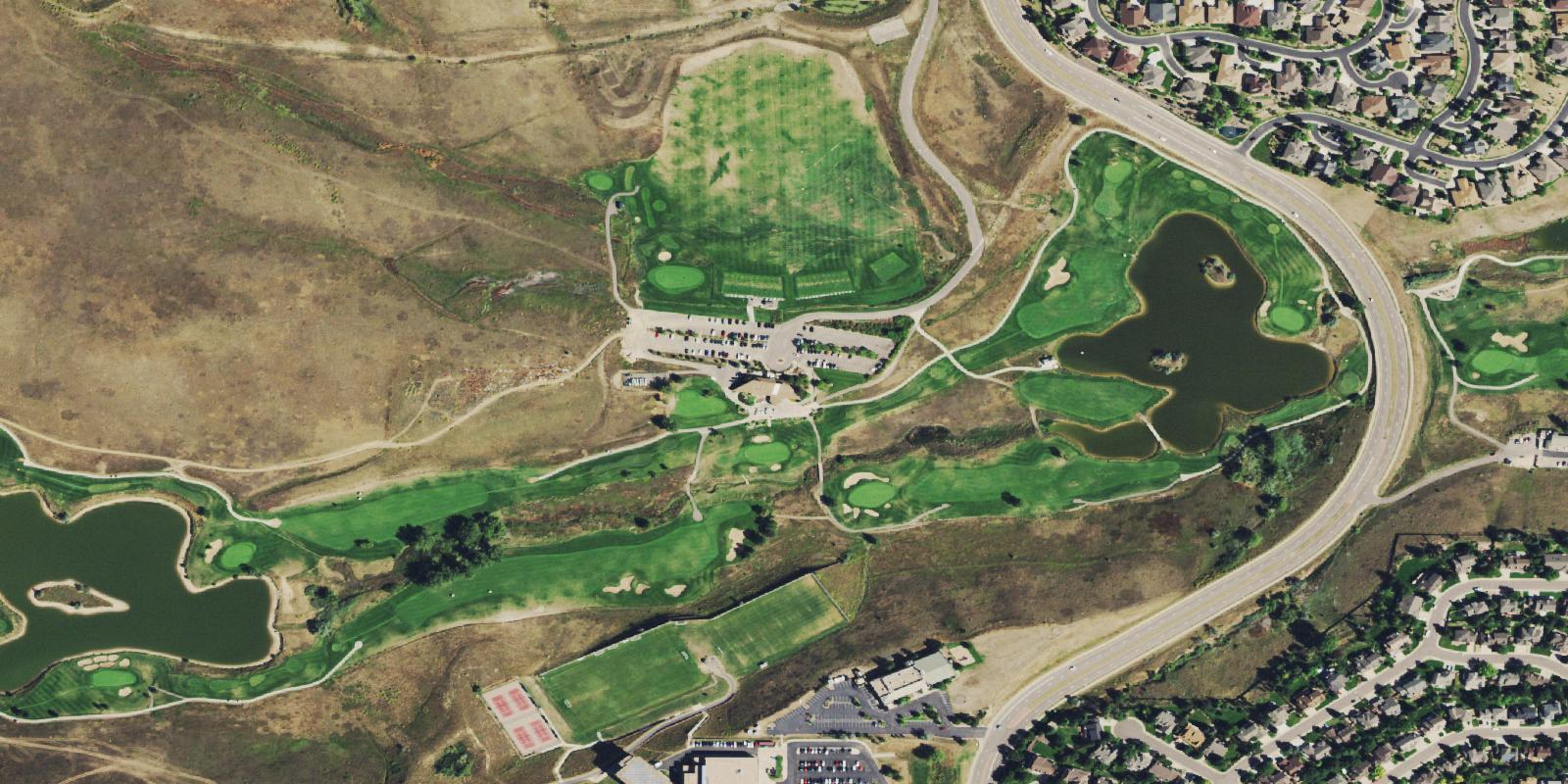 Satellite view of Meadows Golf Club
