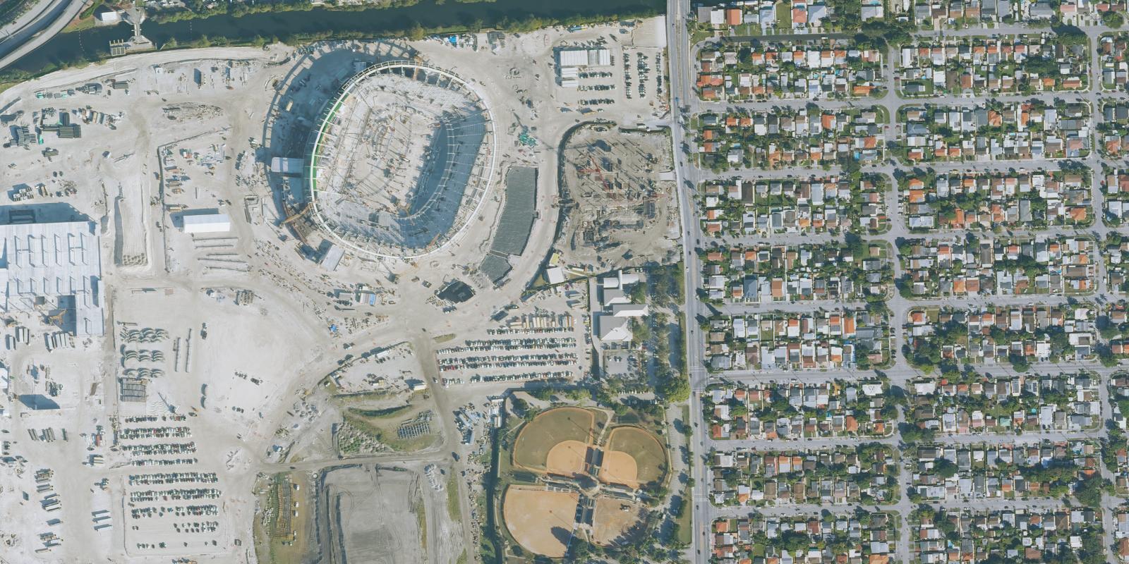 Satellite view of Melreese Golf Course/International Links Miami