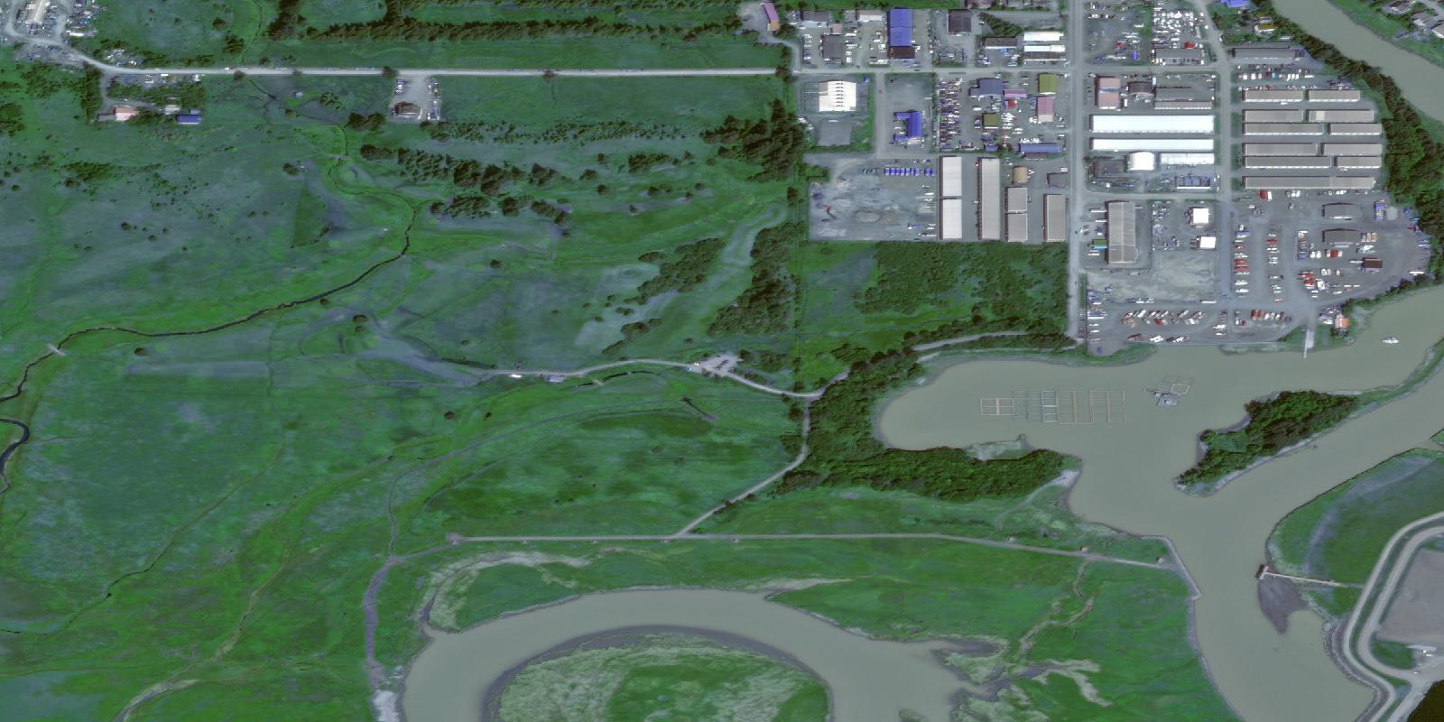 Satellite view of Mendenhall Golf Course