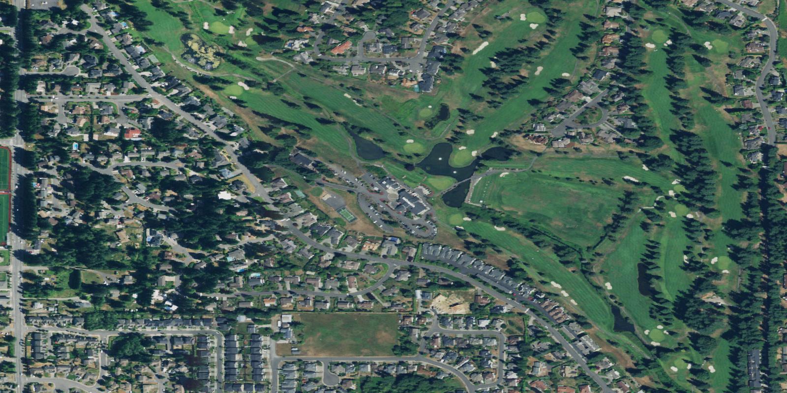Satellite view of Meridian Valley Country Club