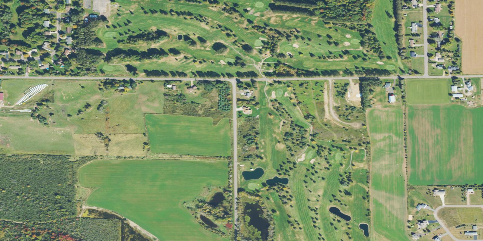 Satellite view of Merrill Golf Club