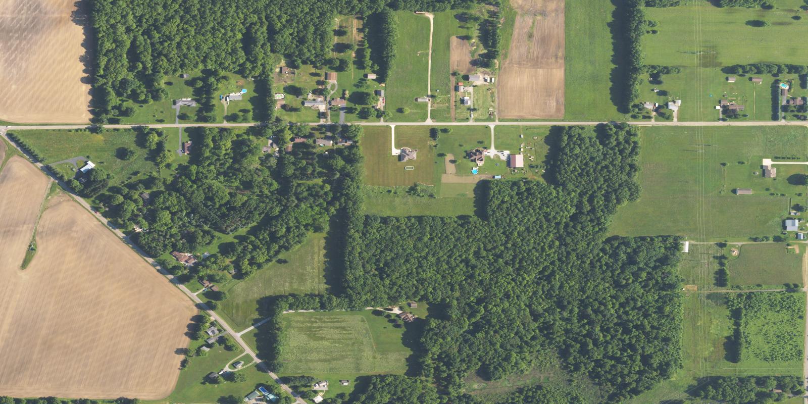 Satellite view of Metamora Fields Golf Club