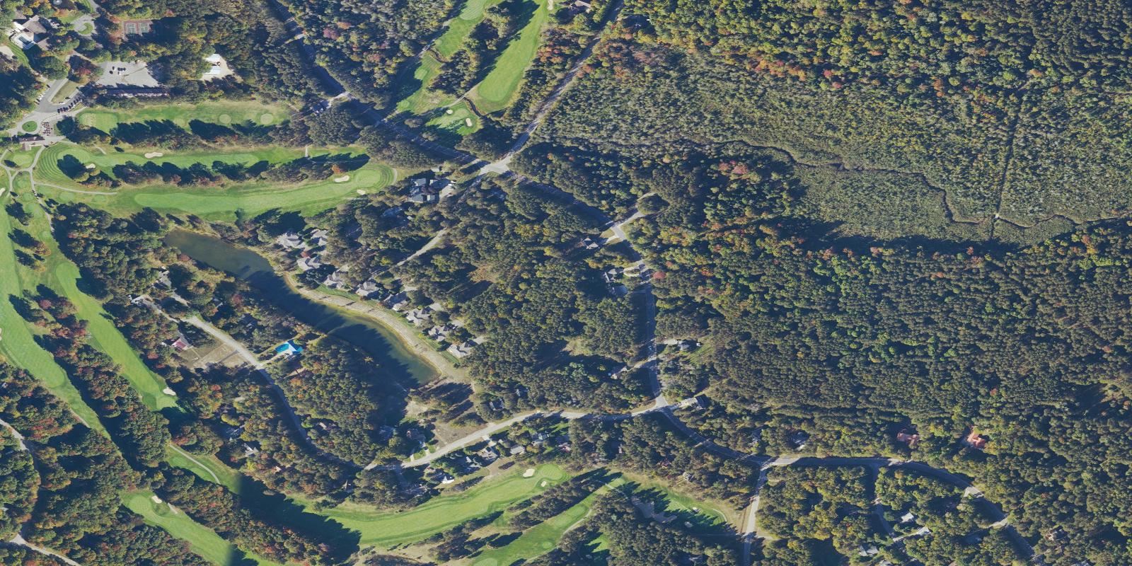 Satellite view of Michaywe Pines
