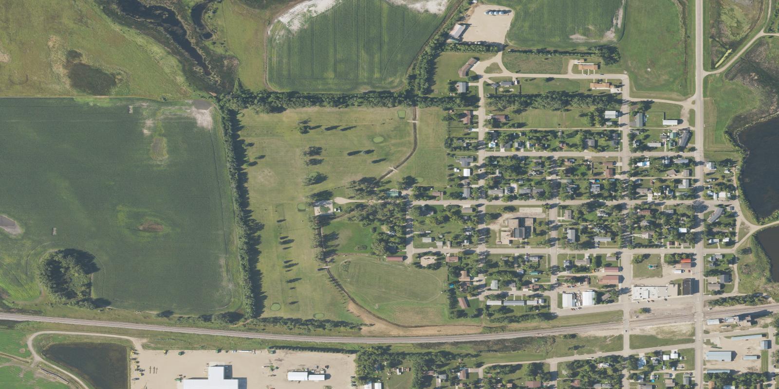 Satellite view of Michigan Duffers Golf Course