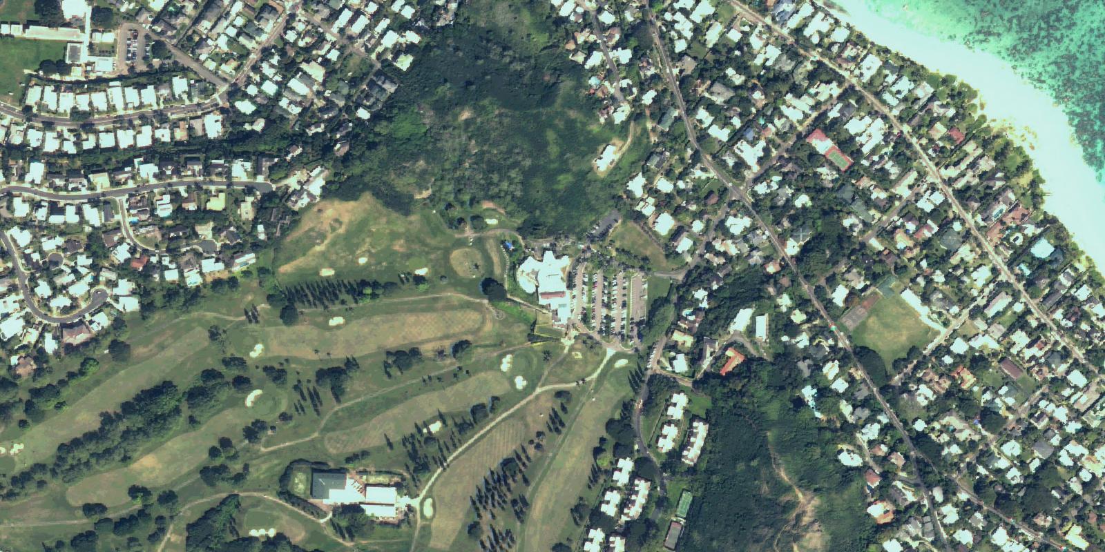 Satellite view of Mid Pacific Country Club