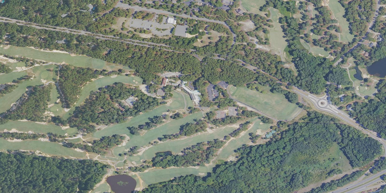 Satellite view of Mid Pines Inn and Golf Club