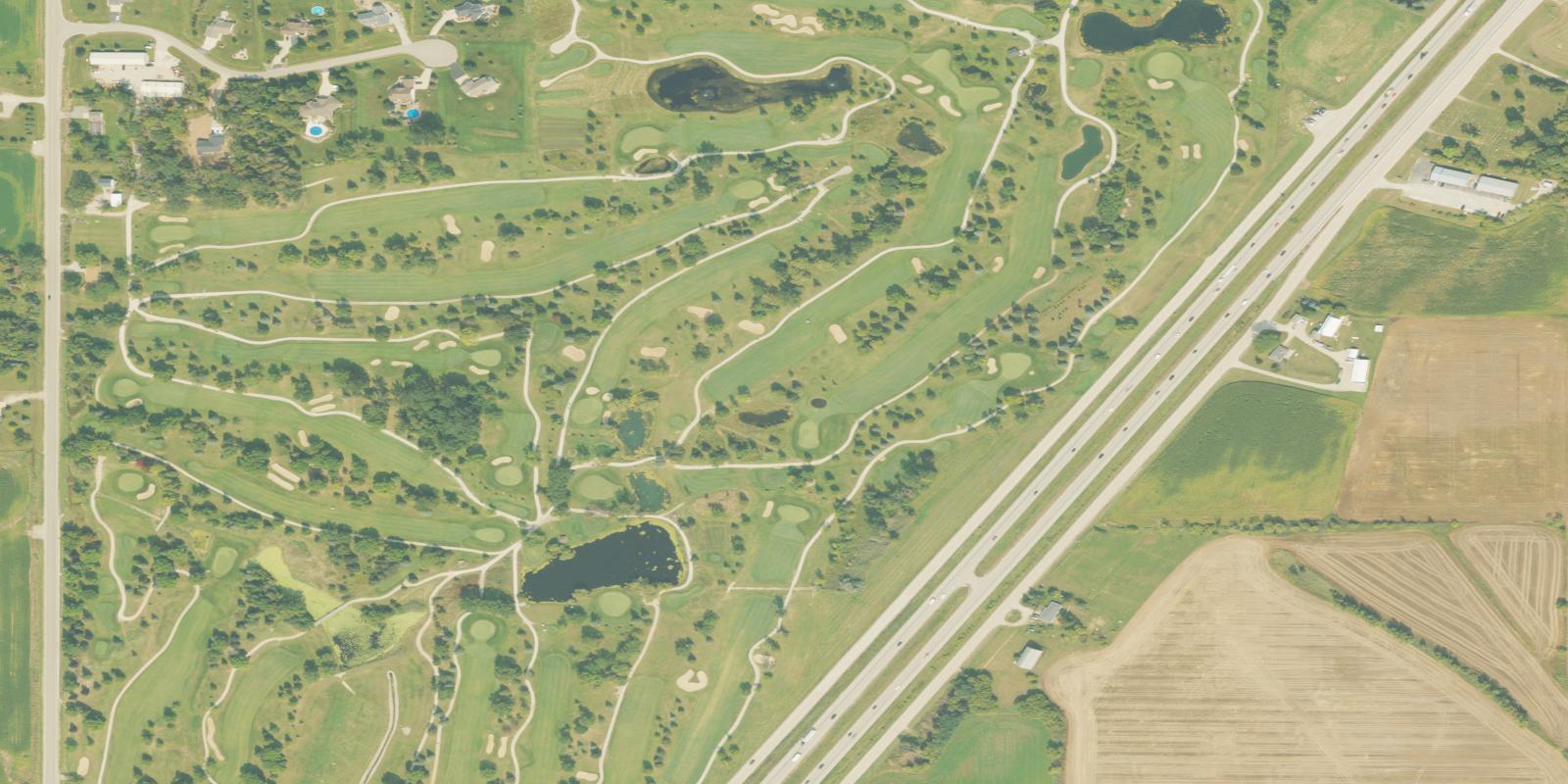 Satellite view of Mid Vallee Golf Course