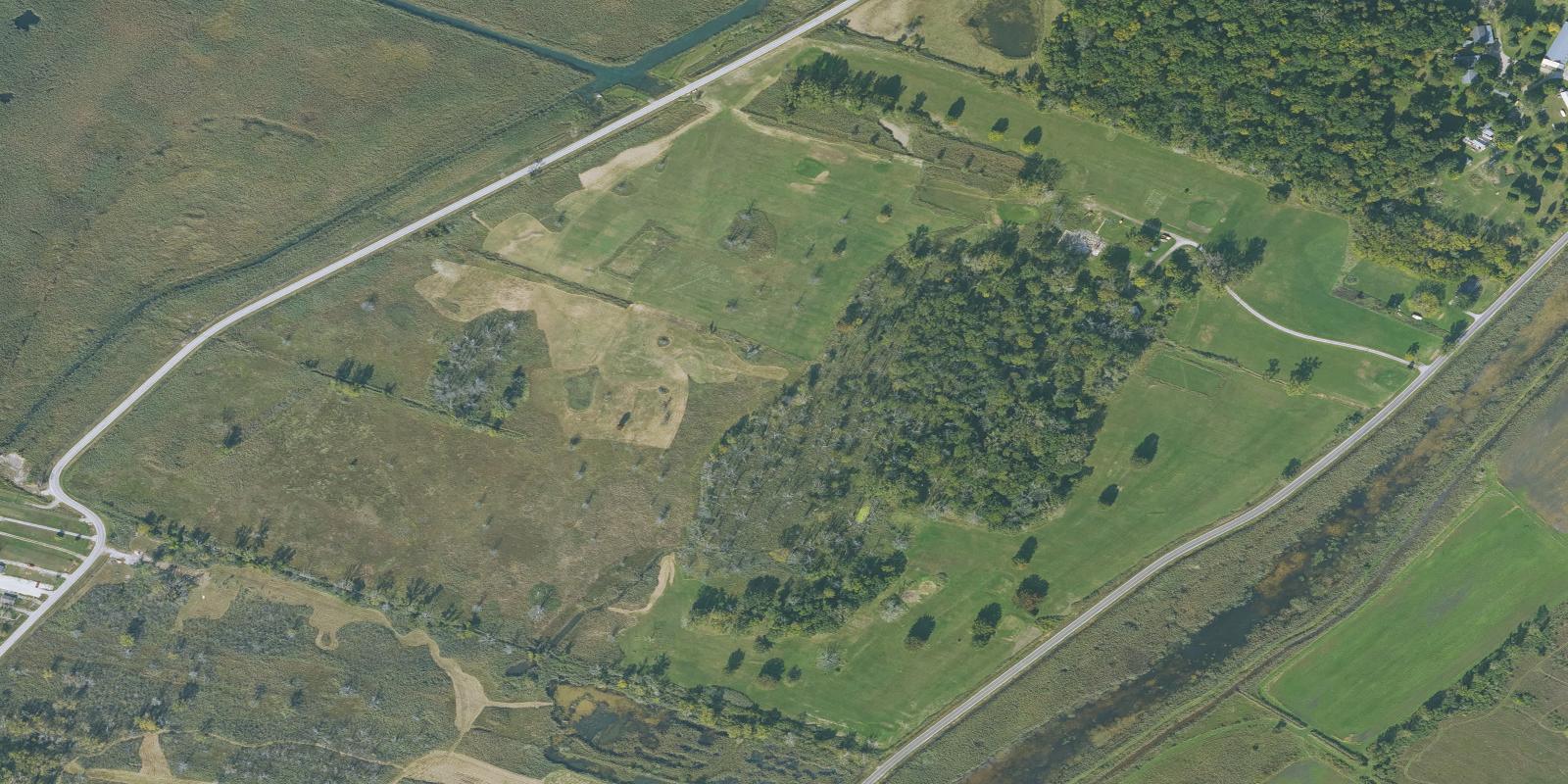 Satellite view of Middle Channel Golf & Country Club