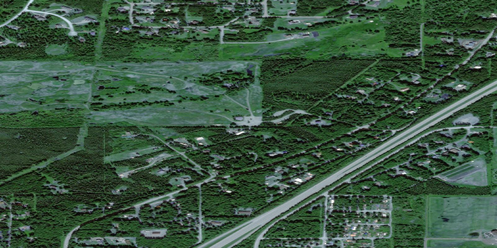 Satellite view of Midnight Sun Golf Course