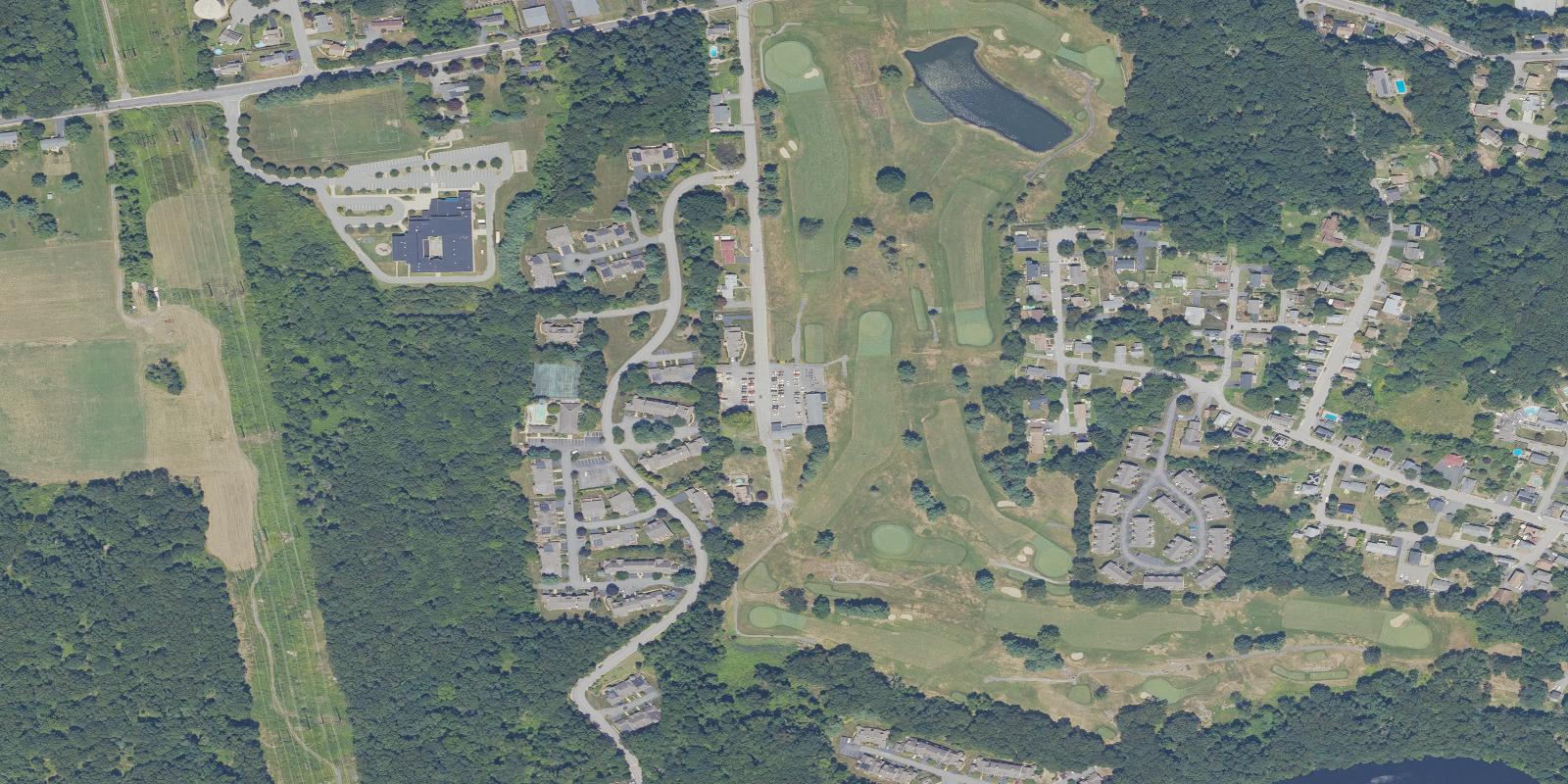 Satellite view of Midville Country Club