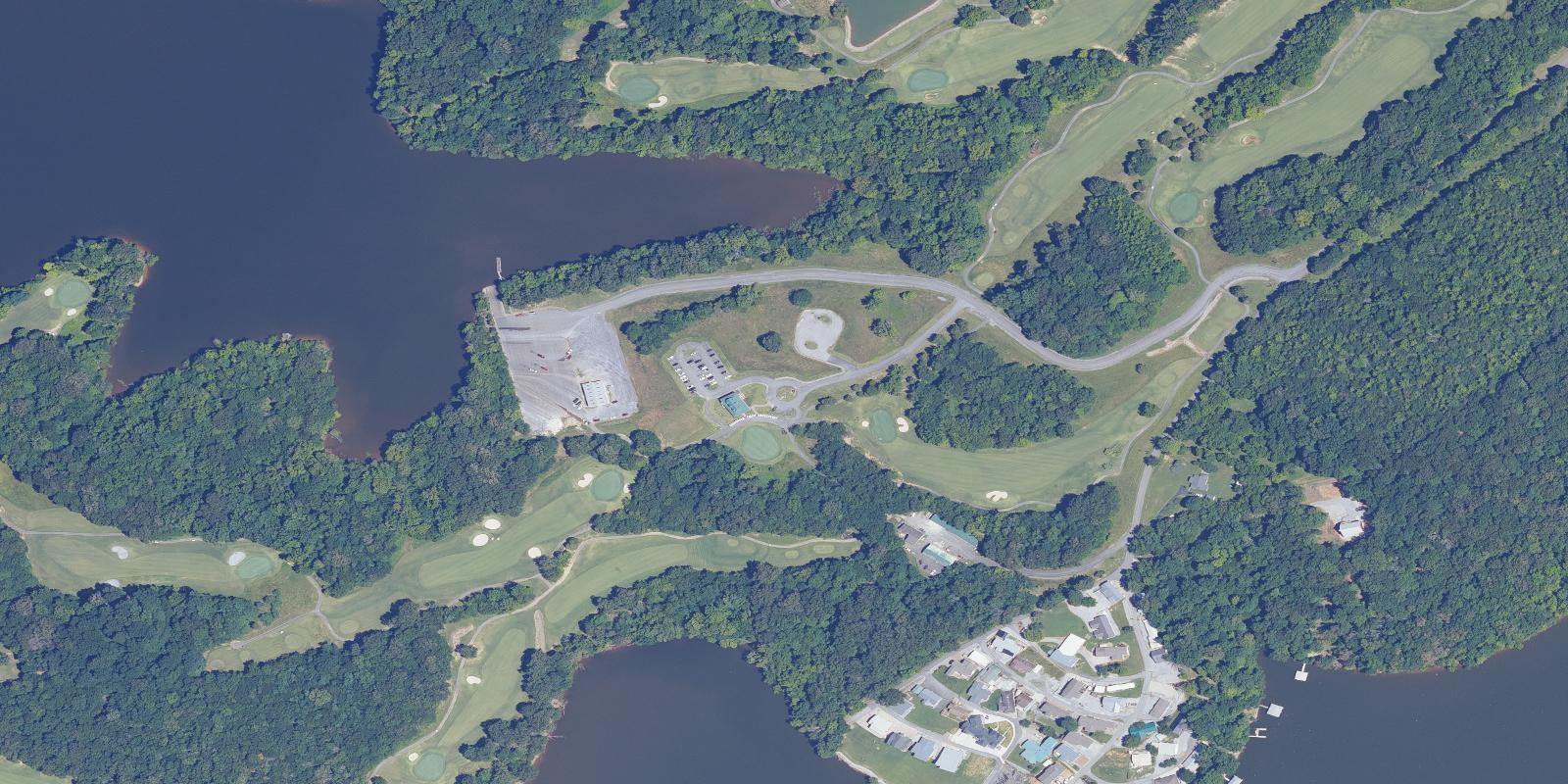 Satellite view of Mineral Mound